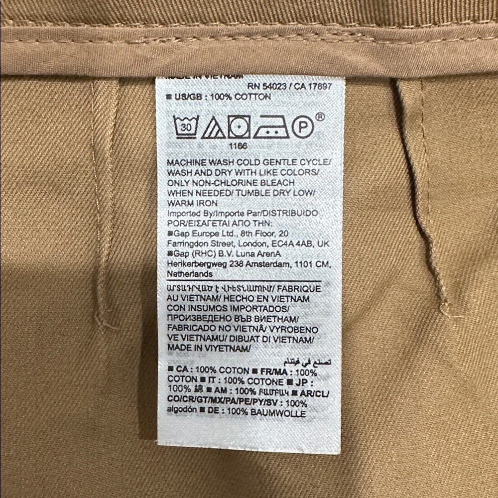 Banana Republic Cropped Wide-Leg Pants in Olive - Picture 9 of 10